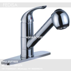 Hot And Cold Tap Buttons Pot Filler Kitchen Faucet With Sprayer