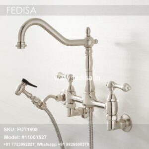 Wall Mounted Kitchen Taps Brass Kitchen Faucet Water Taps