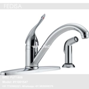 Unlacquered Brass Kitchen Faucet Gold Bathroom Faucet Wall Mounted Bath Taps