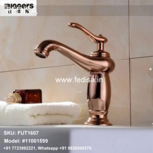 Wall Mount Bathroom Sink Faucet Brass Kitchen Faucet Water Taps