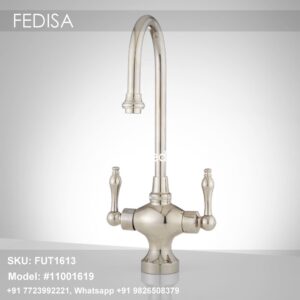Polished Brass Kitchen Faucet Gold Bathroom Faucet Wall Mounted Bath Taps