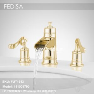 Phoenix Faucets Gold Bathroom Faucet Wall Mounted Bath Taps