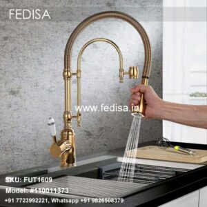 Gold Sink Taps Brass Bathroom Faucets Hindware Taps