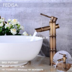 Brass Bathroom Fixtures Pull Out Tap Mop Sink Faucet