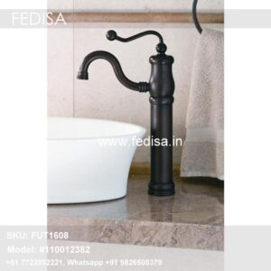 Foot Operated Water Tap Unlacquered Brass Faucet Gold Shower Fixtures