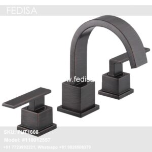 Flexible Sink Tap Gold Bathroom Fixtures Rp46506