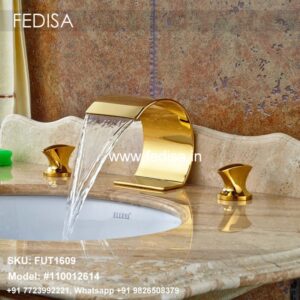 Wall Kitchen Mixer Gold Bathroom Fixtures Rp46514