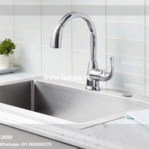 Gooseneck Faucet Jaquar Sink Mixer Brass Bathroom Taps