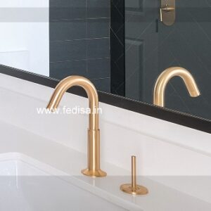 Gold Sink Faucet Faucet Spout Swan Faucet