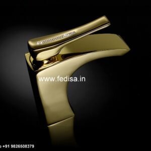 Gold Basin Taps Faucet Spout Swan Faucet