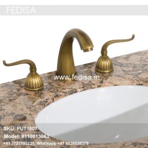Shower Tap Brass Sink Faucet Rose Gold Kitchen Tap