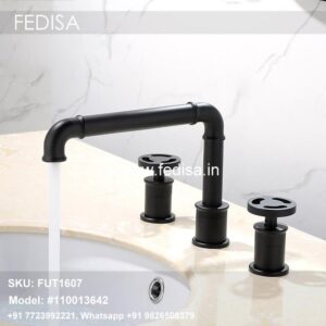 Trough Sink With 2 Faucets Tap Spout Sensor Kitchen Faucet