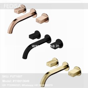 Modern Sink Faucet Centerset Bathroom Faucet Copper Shower Fixtures