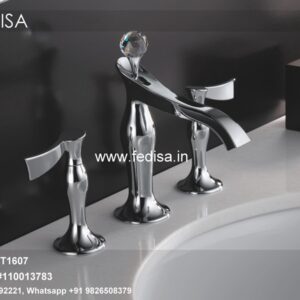 Designer Faucets Centerset Bathroom Faucet Copper Shower Fixtures