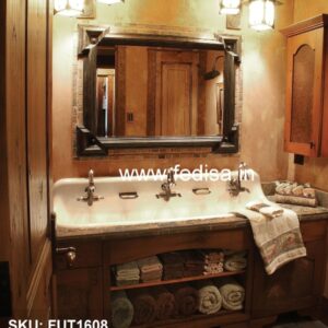 Antique Brass Bathroom Faucet Modern Style Faucet 10 Hole Kitchen Faucet