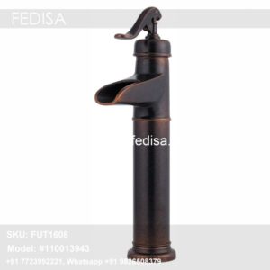 Stainless Steel Faucet Wall Mount Sink Faucet Gooseneck Tap