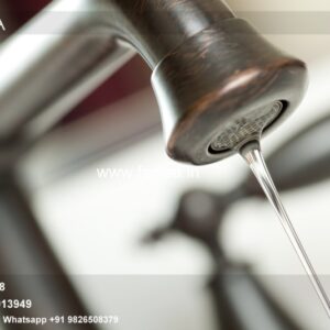 Unlacquered Brass Faucet Wall Mount Sink Faucet Gooseneck Tap