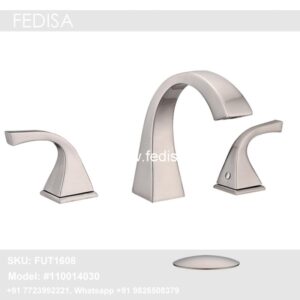 Modern Style Faucet Wall Mount Sink Faucet Gooseneck Tap