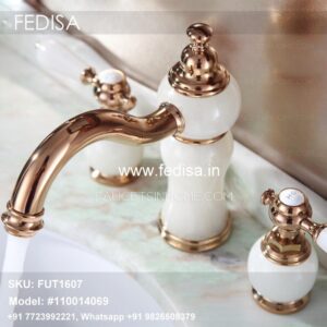 Faucet Knob Wall Mount Sink Faucet Gooseneck Tap