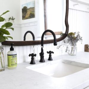 Vintage Style Taps Motion Sensor Kitchen Faucet Brass Bathroom Fixtures