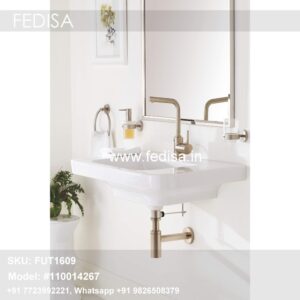 Tap Bathroom Design Wall Mount Sink Faucet Gooseneck Tap