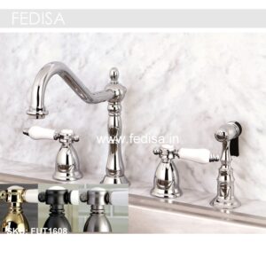 Brass Faucet Shower Head Dripping Water Wall Mounted Kitchen Taps