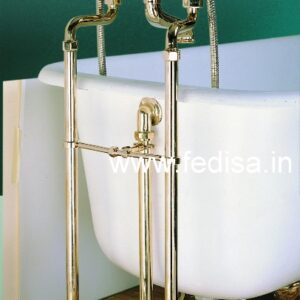 Rose Gold Shower Head Antique Brass Taps Rp24122