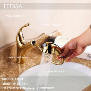 Basin Water Tap Copper Bathroom Faucets Modern Kitchen Taps
