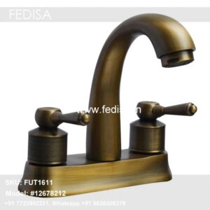 Dual Faucet Antique Brass Taps Rp24142