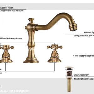 Best Luxury Bathroom Faucets Shower Head Dripping Water Wall Mounted Kitchen Taps