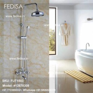 Gold Bathroom Fixtures Faucet To Shower Converter Deck Mount Faucet