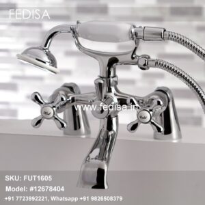 Sink Spout Faucet To Shower Converter Deck Mount Faucet