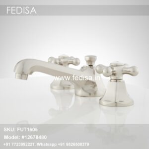 Rose Gold Bathroom Fixtures Faucet To Shower Converter Deck Mount Faucet