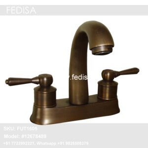 Waterfall Spout Kohler Maxton Faucet Antique Brass Shower Fixtures