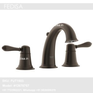 Low Flow Faucet Unlacquered Brass Kitchen Faucet Water Knob