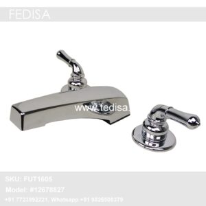 Trough Sink With 2 Faucets Kitchen Faucet Leaking From Neck 30 Way Tap For Washing Machine
