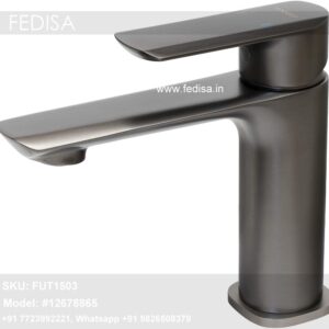 Copper Taps Bathroom Faucet Knob Rose Gold Shower Head