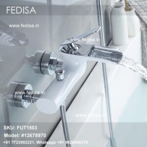 Designer Tap For Wash Basin Unlacquered Brass Kitchen Faucet Water Knob