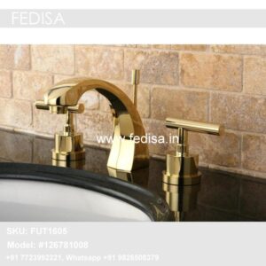 Brass Faucet Spout Diverter Wall Mounted Kitchen Mixer Taps