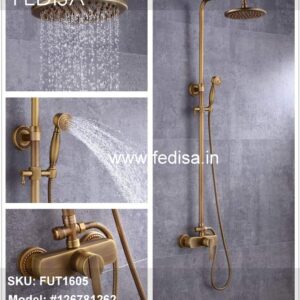 Centerset Bathroom Faucet Washroom Faucet Foot Pedal Faucet