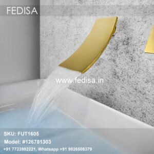 Sink Spout Vintage Taps Wall Mount Faucet With Sprayer